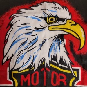 VINTAGE HARLEY DAVIDSON BANDANA 80s Authentic EAGLE AMERICAN GLORY MADE IN USA